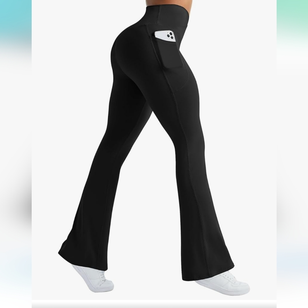 Black Flared Women's Pants
